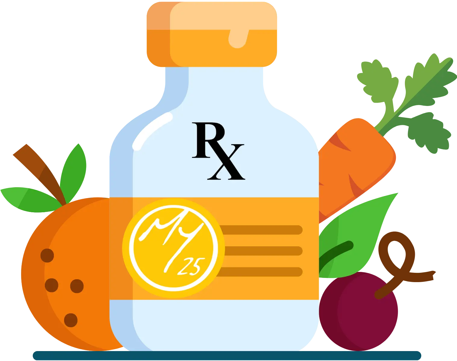 Medicine Bottle in Phone