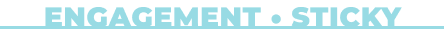 Engagement Sticky Header